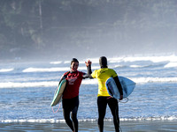 Competifive Surfers
